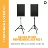 Caixa Ativa KSR Pro K1 - 15 polegadas 1000W RMS